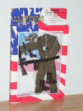 US Serviceman Memorial Collection Airforce Outfit With Accessories Fits 12" Doll